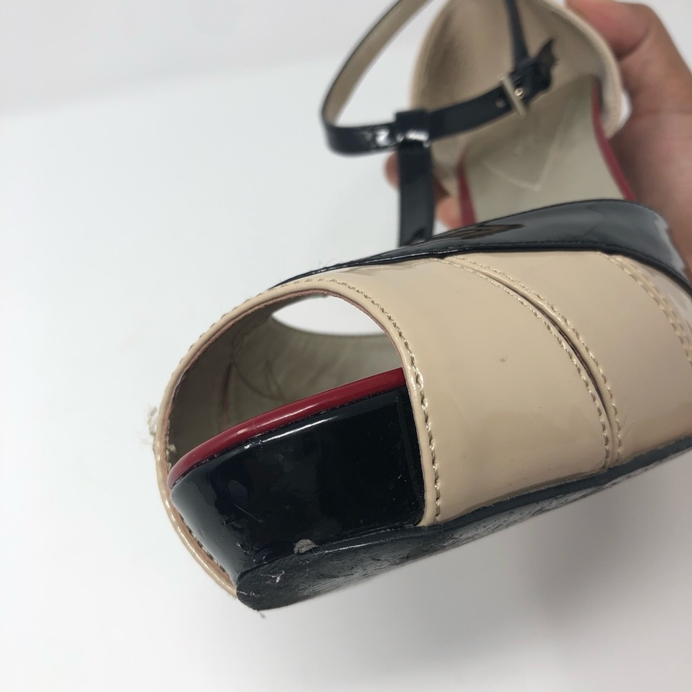 Guess platform pumps with T ankle strap open toe👠 - Picture 6 of 8